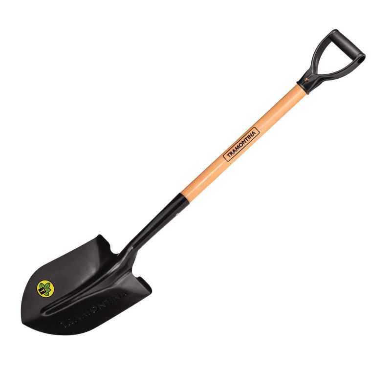 Pelle Ronde Tramontina – Manche en Bois 71cm (Référence 77470424)