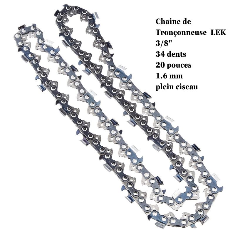 Chaîne de Tronçonneuse LEK - AOWEI 3/8"