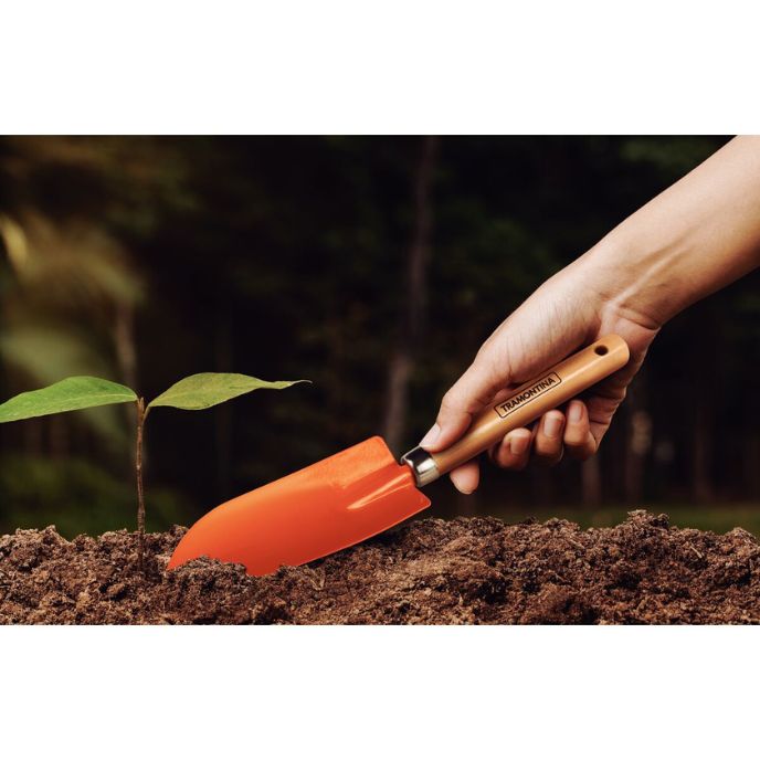 Mini plantoir avec manche bois 77908001 tramontina – Image 3