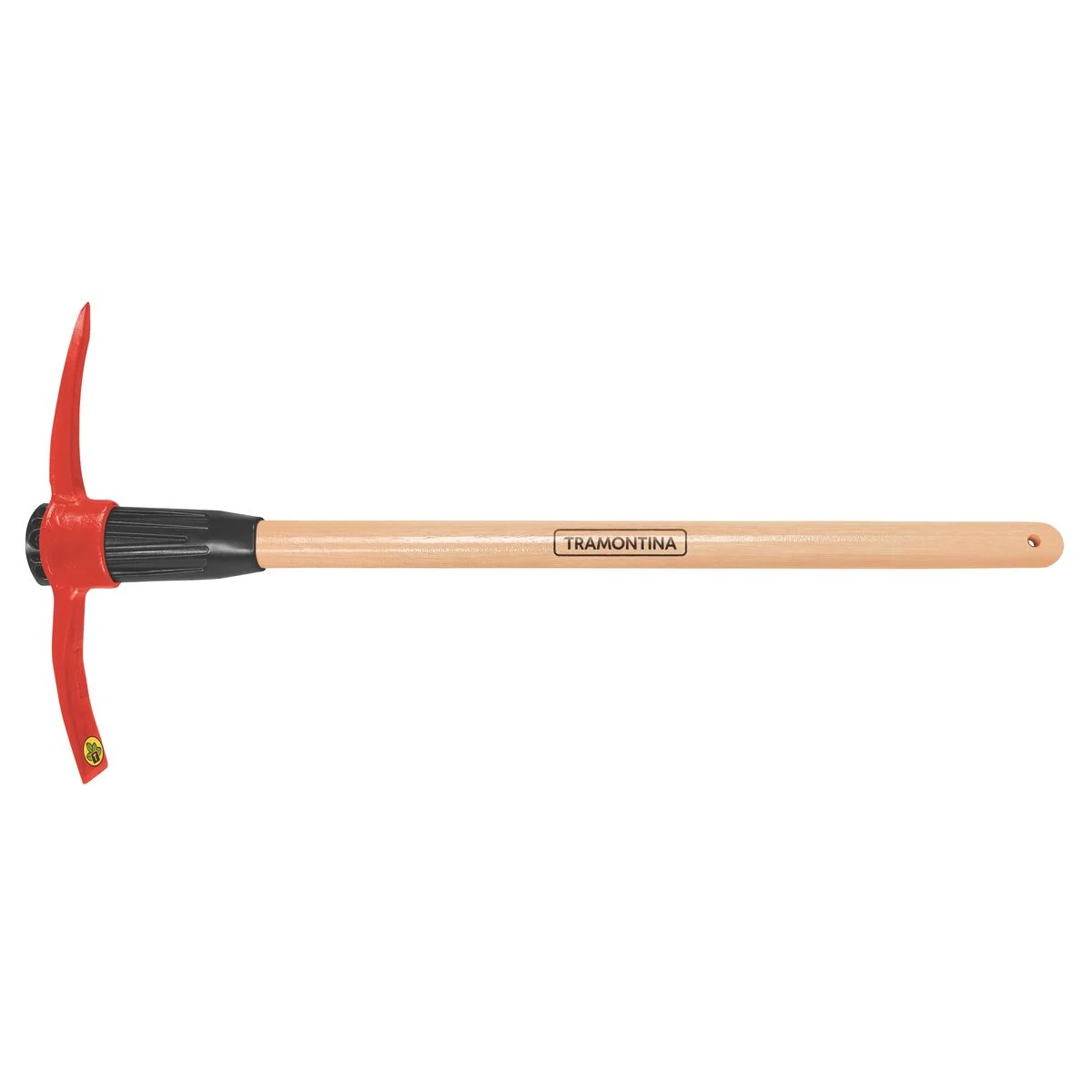 Pioche en acier avec manche bois 90 cm – Réf. 77300553 - Tramontina