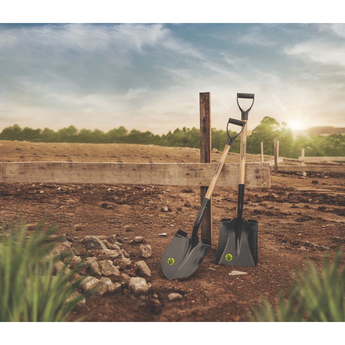 Pelle Carrée Tramontina – Manche en Bois 71cm (Référence 77472424) – Image 5