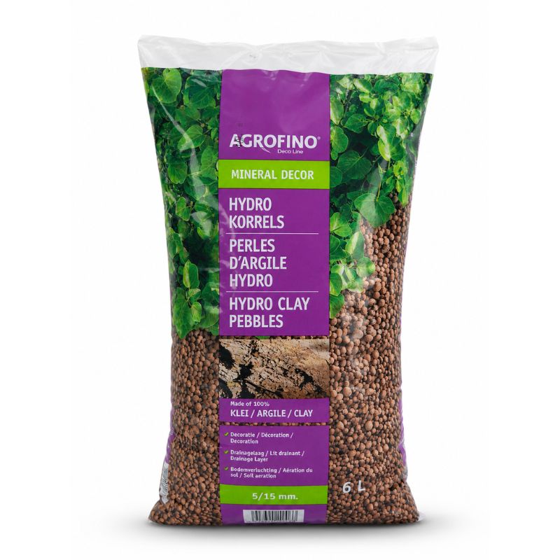 Billes d’argile 5/15 mm – Sac 6 L Agrofino