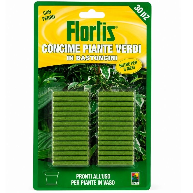 Engrais en Bâtonnets pour Plantes Vertes - FLORTIS