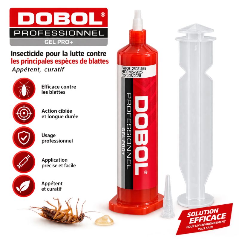 Gel Anti-Blattes 30 g DOBOL Professionnel Gel Pro+